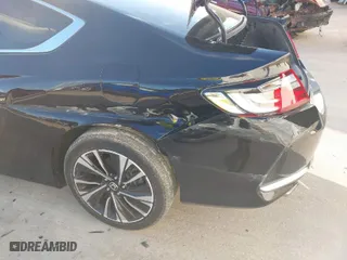 2017 Honda Accord Coupe EX-L V6 with VIN 1HGCT2B82HA007011, listed as a IAAI auction lot 41229380 with 27,838 mi miles. Bid and sale history available at carsss.com. Image 6.
