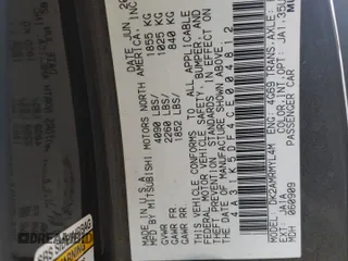 2012 Mitsubishi Eclipse GS with VIN 4A31K5DF4CE004812, listed as a Copart auction lot 51240995 with 154,878 mi miles and Salvage Title. Bid and sale history available at carsss.com. Image 12.