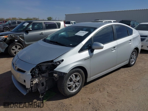 2010 Toyota Prius II with VIN JTDKN3DU8A0090542, listed as a IAAI auction lot 41699829 with 249,763 mi miles and . Bid and sale history available at DreamBid. Image 2.