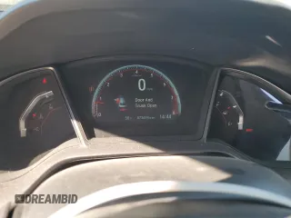 2018 Honda Civic Si Coupe with VIN 2HGFC3A50JH753815, listed as a Copart auction lot 74339004 with 73,694 mi miles and Salvage Title. Bid and sale history available at carsss.com. Image 9.