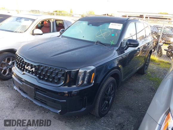 2024 Kia Telluride EX X-Line with VIN 5XYP3DGC1RG500768, listed as a IAAI auction lot 41587785 with 11,797 mi miles and . Bid and sale history available at DreamBid. Image 18.