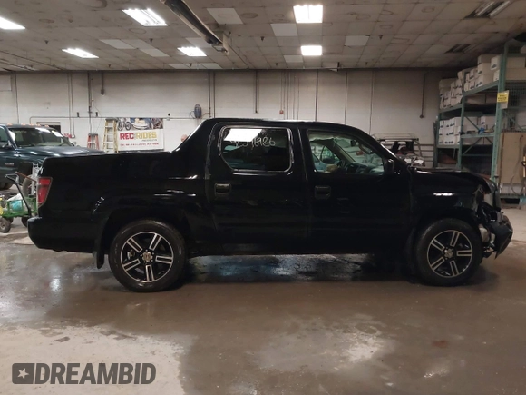 2013 Honda Ridgeline Sport with VIN 5FPYK1F77DB001247, listed as a IAAI auction lot 42346926 with 187,565 mi miles and . Bid and sale history available at DreamBid. Image 13.