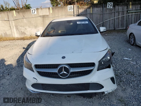 2018 Mercedes-Benz CLA 250 with VIN WDDSJ4EB6JN676759, listed as a Copart auction lot 71327182 with 75,289 mi miles and . Bid and sale history available at DreamBid. Image 5.