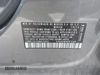2014 Volkswagen Jetta SE z VIN 3VWD17AJ3EM225383, wystawiony jako IAAI lot #42172006 z przebiegiem 129 198 mil mil oraz . Historia ofert i sprzedaży dostępna na DreamBid. Obrazek 9.