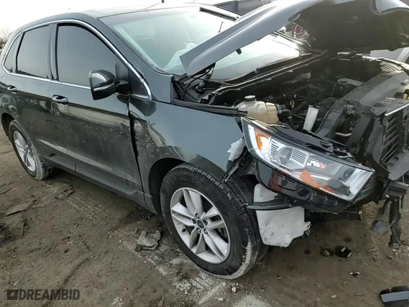 2015 Ford Edge SEL with VIN 2FMTK4J92FBC38673, listed as a Copart auction lot 44135445 with 89,855 mi miles and Salvage Title. Bid and sale history available at carsss.com. Image 12.