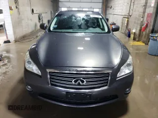 2011 Infiniti M with VIN JN1AY1AR1BM570667, listed as a Copart auction lot 74661744 with 179,340 mi miles and Salvage Title. Bid and sale history available at DreamBid. Image 5.