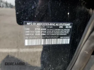 2023 Mercedes-Benz EQB 250+ z VIN W1N9M0CB6PN035057, wystawiony jako Copart lot #43183905 z przebiegiem 30 521 mil mil oraz Szkoda całkowita • Salvage title. Historia ofert i sprzedaży dostępna na DreamBid. Obrazek 13.