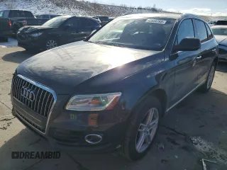 2017 Audi Q5 Premium with VIN WA1C2AFPXHA075449, listed as a Copart auction lot 42834765 with 93,026 mi miles and Salvage Title. Bid and sale history available at carsss.com. Image 1.