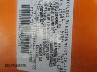 2021 Nissan Kicks SR z VIN 3N1CP5DV6ML547121, wystawiony jako Copart lot #52864875 z przebiegiem 83 947 mil mil oraz Szkoda całkowita • Salvage title. Historia ofert i sprzedaży dostępna na DreamBid. Obrazek 15.