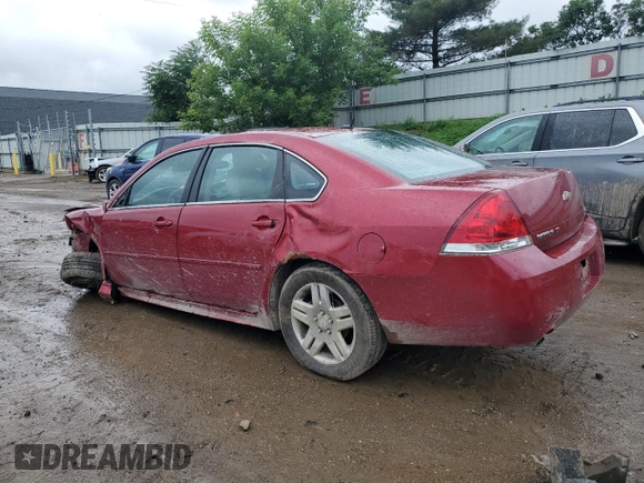 2014 Chevrolet Impala LT with VIN 2G1WB5E33E1161886, listed as a Copart auction lot 61772355 with 114,067 mi miles and Clean title. Bid and sale history available at DreamBid. Image 2.