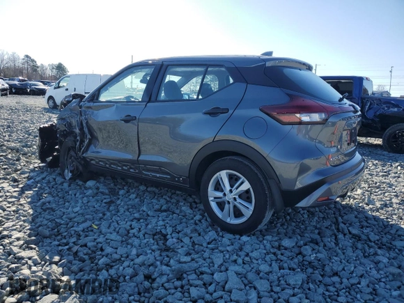 2024 Nissan Kicks S with VIN 3N1CP5BV4RL549363, listed as a Copart auction lot 48413765 with 3,568 mi miles and Salvage Title. Bid and sale history available at carsss.com. Image 2.