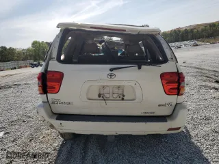 2002 Toyota Sequoia Limited with VIN 5TDZT38A82S079799, listed as a Copart auction lot 51153475 with 357,897 mi miles and Salvage Title. Bid and sale history available at carsss.com. Image 6.