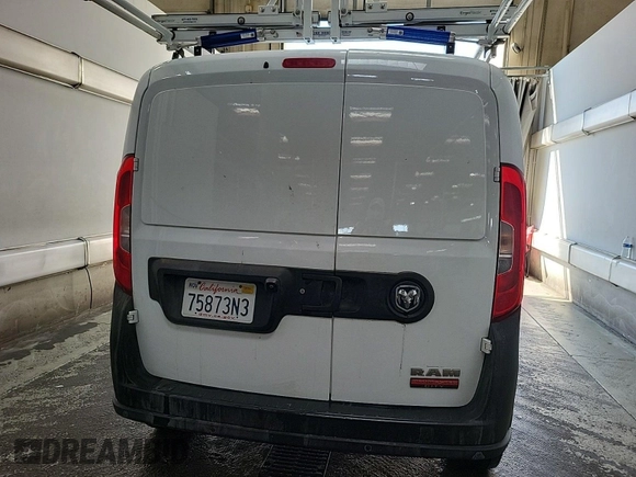 2015 Ram ProMaster City Cargo Tradesman with VIN ZFBERFAT0F6A59133, listed as a IAAI auction lot 42293293 with 103,722 mi miles and . Bid and sale history available at DreamBid. Image 36.