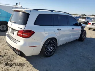 2018 Mercedes-Benz GLS with VIN 4JGDF7FE2JB063422, listed as a Copart auction lot 72320134 with 64,838 mi miles and Salvage Title. Bid and sale history available at carsss.com. Image 3.