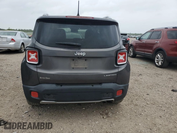 2016 Jeep Renegade Limited z VIN ZACCJADT5GPC52948, wystawiony jako Copart lot #50763015 z przebiegiem 42 824 mil mil oraz Szkoda całkowita • Salvage title. Historia ofert i sprzedaży dostępna na DreamBid. Obrazek 6.