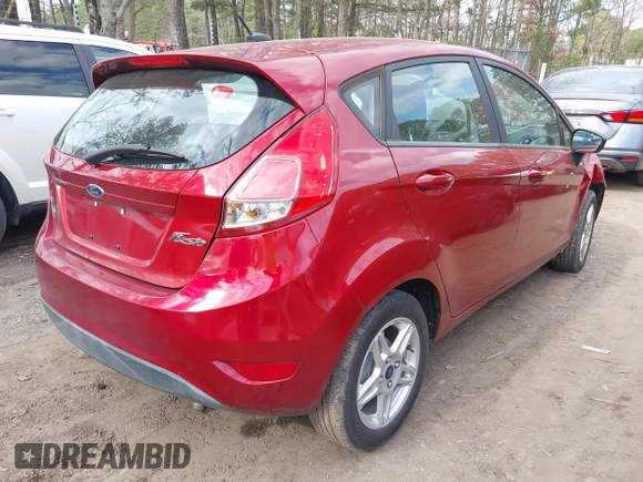 2017 Ford Fiesta SE with VIN 3FADP4EJ6HM119286, listed as a IAAI auction lot 41855446 with 95,114 mi miles and . Bid and sale history available at carsss.com. Image 4.