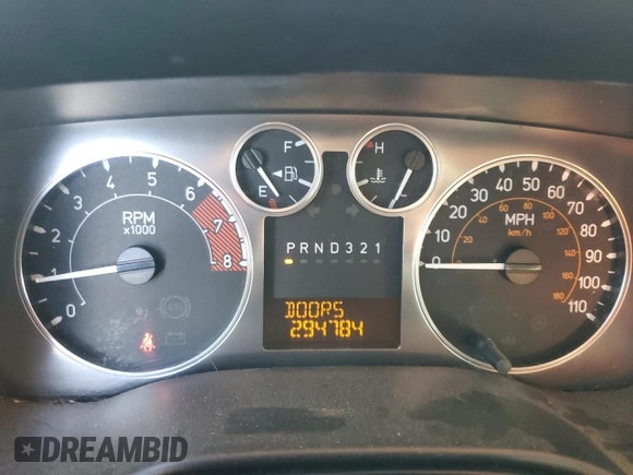 2007 Hummer H3 SUV with VIN 5GTDN13E178186684, listed as a Copart auction lot 86557584 with 294,784 mi miles and Salvage Title. Bid and sale history available at DreamBid. Image 9.