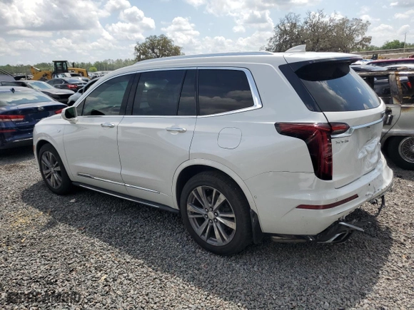 2020 Cadillac XT6 FWD Premium Luxury with VIN 1GYKPCRSXLZ183458, listed as a Copart auction lot 51249275 with 73,177 mi miles and Salvage Title. Bid and sale history available at carsss.com. Image 2.