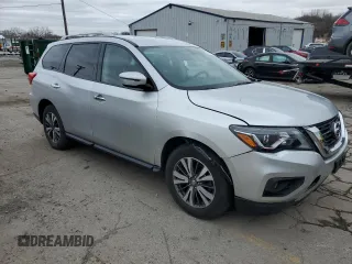 2017 Nissan Pathfinder Platinum with VIN 5N1DR2MN2HC672950, listed as a Copart auction lot 51101995 with 123,943 mi miles and Clean Title. Bid and sale history available at carsss.com. Image 4.