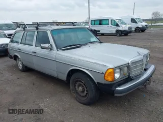 1983 Mercedes-Benz 300 with VIN WDBAB93A2DN017607, listed as a IAAI auction lot 42000777 with 198,318 mi miles and . Bid and sale history available at DreamBid. Image 1.