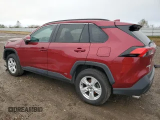 2021 Toyota RAV4 Hybrid XLE with VIN 4T3RWRFV8MU043385, listed as a Copart auction lot 84868154 with 93,650 mi miles and Salvage Title. Bid and sale history available at carsss.com. Image 2.