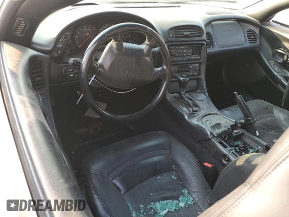 2003 Chevrolet Corvette with VIN 1G1YY22G935124690, listed as a Copart auction lot 65491044 with 0 mi miles and Salvage Title. Bid and sale history available at carsss.com. Image 8.