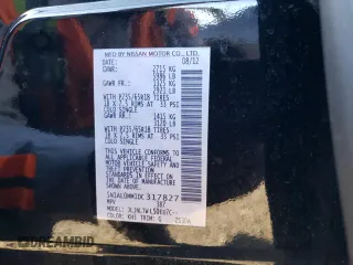 2013 Infiniti JX35 with VIN 5N1AL0MM1DC317827, listed as a Copart auction lot 54539185 with 256,226 mi miles and Clean Title. Bid and sale history available at carsss.com. Image 13.