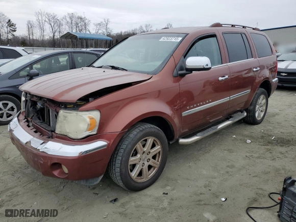 2007 Chrysler Aspen Limited with VIN 1A8HX58P17F511262, listed as a Copart auction lot 42923715 with 240,788 mi miles and Salvage Title. Bid and sale history available at carsss.com. Image 1.