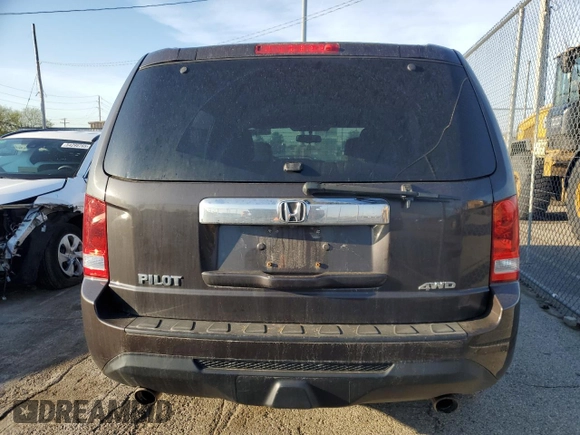 2012 Honda Pilot EX-L with VIN 5FNYF4H5XCB047292, listed as a Copart auction lot 53453475 with 141,092 mi miles and Salvage Title. Bid and sale history available at DreamBid. Image 6.