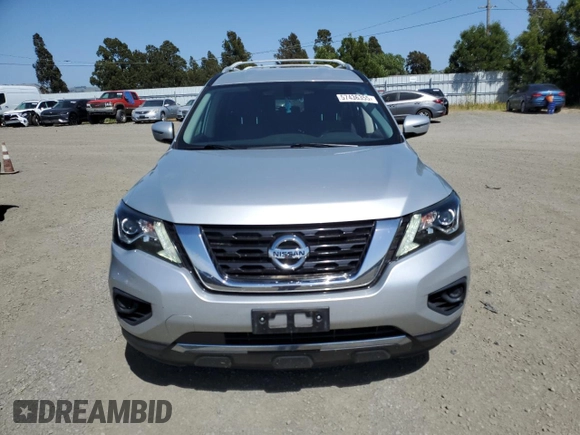2020 Nissan Pathfinder S with VIN 5N1DR2AN7LC618959, listed as a Copart auction lot 57436355 with 66,458 mi miles and Salvage title. Bid and sale history available at DreamBid. Image 5.