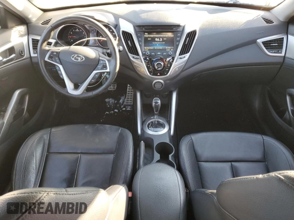 2014 Hyundai Veloster with VIN KMHTC6AD7EU213774, listed as a Copart auction lot 88239215 with 135,631 mi miles and Salvage Title. Bid and sale history available at carsss.com. Image 8.