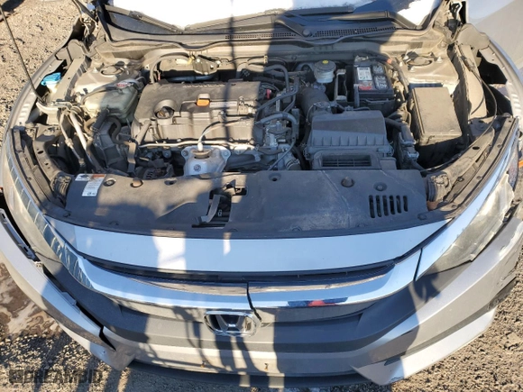 2018 Honda Civic Sedan EX with VIN 2HGFC2F71JH597207, listed as a Copart auction lot 45045595 with 109,044 mi miles and Salvage Title. Bid and sale history available at carsss.com. Image 11.