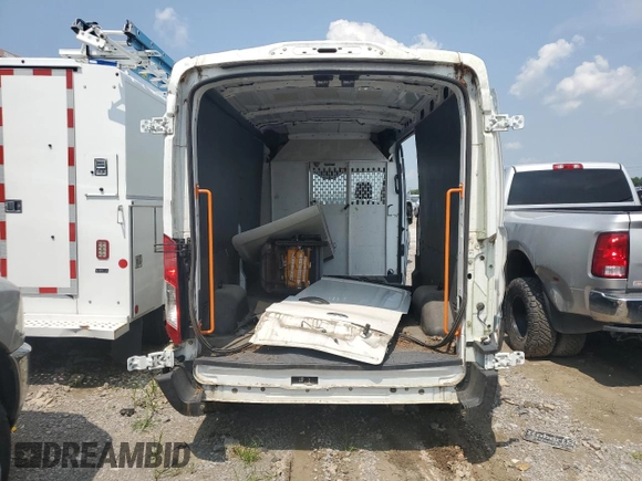 2019 Ford Transit with VIN 1FTYE2CM5KKB67895, listed as a Copart auction lot 60545285 with 91,033 mi miles and Clean title. Bid and sale history available at DreamBid. Image 6.