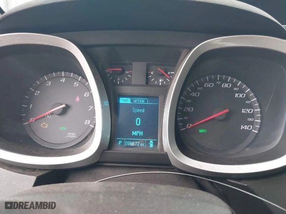 2017 Chevrolet Equinox LT with VIN 2GNFLFEK5H6141302, listed as a IAAI auction lot 41541471 with 96,672 mi miles. Bid and sale history available at carsss.com. Image 7.