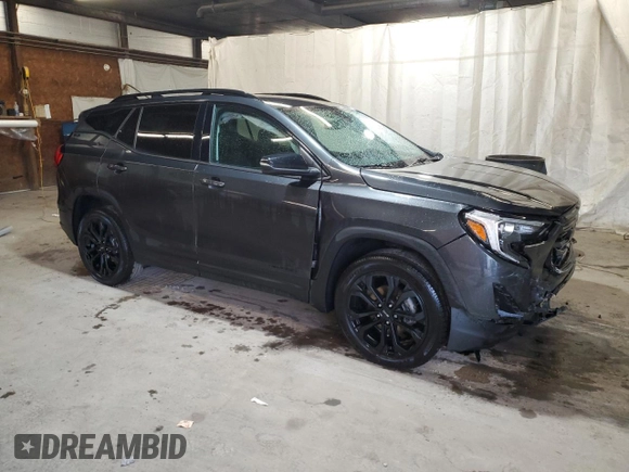2021 GMC Terrain SLE с VIN 3GKALTEV9ML377005, выставлен на аукционе Copart как лот 56672755 с пробегом 67 583 миль миль и Списание • Salvage title. История ставок и продаж доступна на DreamBid. Изображение 4.