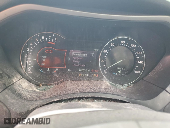 2017 Lincoln MKZ Select with VIN 3LN6L5CC1HR613093, listed as a Copart auction lot 45314395 with 65,053 mi miles and Non repairable. Bid and sale history available at DreamBid. Image 9.