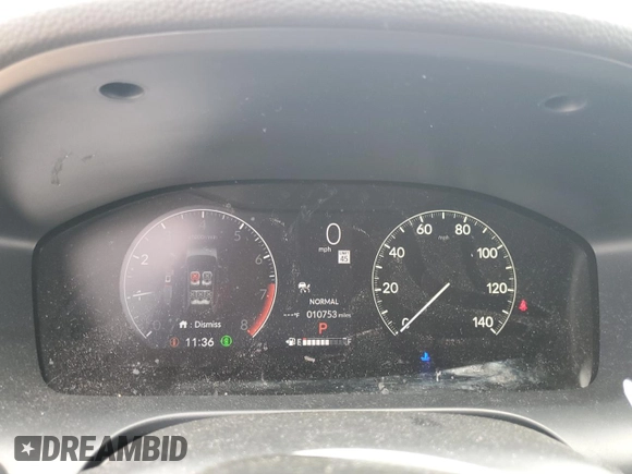 2024 Honda HR-V LX с VIN 3CZRZ2H34RM742848, выставлен на аукционе Copart как лот 56549235 с пробегом 10 753 миль миль и Списание • Salvage title. История ставок и продаж доступна на DreamBid. Изображение 9.