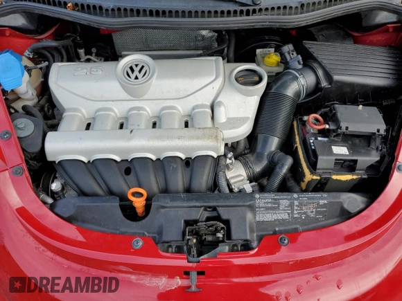 2007 Volkswagen Beetle with VIN 3VWRF31Y17M409883, listed as a Copart auction lot 87929475 with 55,436 mi miles and Salvage Title. Bid and sale history available at DreamBid. Image 12.