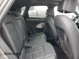 2019 Audi Q3 Premium with VIN WA1AECF38K1075626, listed as a Copart auction lot 38745543 with 72,261 mi miles. Bid and sale history available at carsss.com. Image 10.