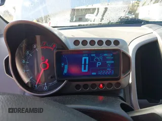 2015 Chevrolet Sonic LT with VIN 1G1JC5SH5F4175981, listed as a IAAI auction lot 41925059 with 122,223 mi miles and . Bid and sale history available at DreamBid. Image 7.