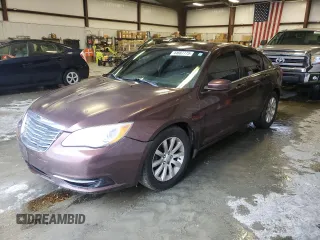 2013 Chrysler 200 Touring with VIN 1C3CCBBG9DN678009, listed as a Copart auction lot 44687775 with 193,860 mi miles and Salvage Title. Bid and sale history available at carsss.com. Image 1.