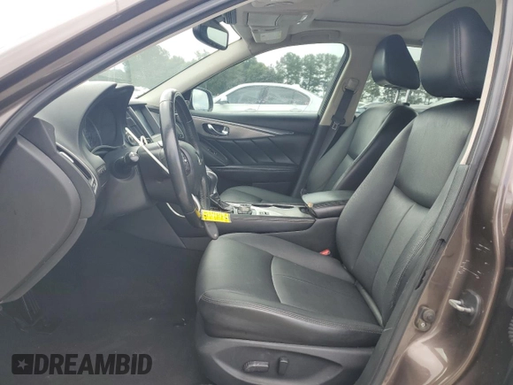 2017 Infiniti Q50 Sport with VIN JN1EV7AP1HM734603, listed as a Copart auction lot 63349095 with 153,113 mi miles and Clean title. Bid and sale history available at DreamBid. Image 7.