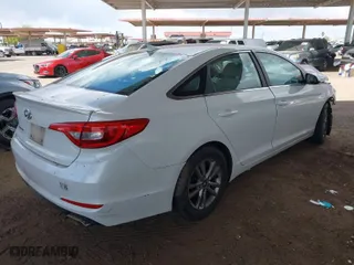 2017 Hyundai Sonata 2.4L with VIN 5NPE24AF0HH477584, listed as a IAAI auction lot 41968867 with 1 mi miles. Bid and sale history available at carsss.com. Image 4.