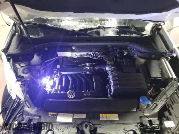 2023 Volkswagen Atlas SE with VIN 1V2HE2CA5PC204076, listed as a Copart auction lot 44377345 with 35,437 mi miles and Salvage title. Bid and sale history available at DreamBid. Image 12.