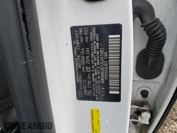 2018 Genesis G80 Sport with VIN KMHGN4JB7JU241681, listed as a Copart auction lot 49821055 with 99,833 mi miles and Salvage title. Bid and sale history available at DreamBid. Image 14.