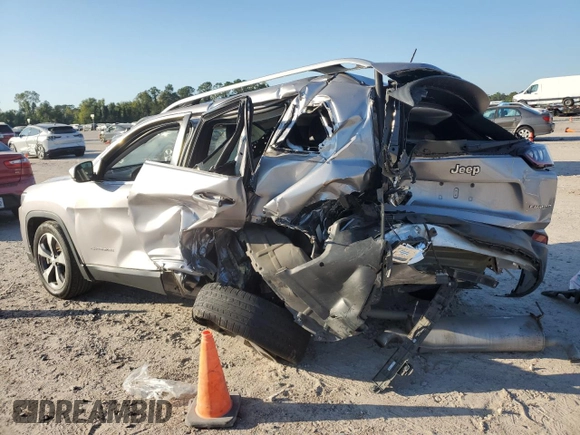 2019 Jeep Cherokee Limited with VIN 1C4PJLDN3KD175289, listed as a Copart auction lot 80485154 with 75,956 mi miles and Salvage Title. Bid and sale history available at DreamBid. Image 2.