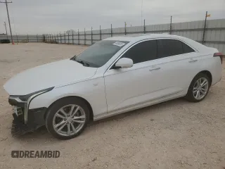 2021 Cadillac CT4 Luxury with VIN 1G6DK5RK3M0113026, listed as a Copart auction lot 48896035 with 31,083 mi miles and Salvage Title. Bid and sale history available at DreamBid. Image 1.