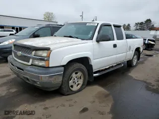 2005 Chevrolet Silverado 1500 Z71 with VIN 2GCEK19B251281014, listed as a Copart auction lot 53957545 with 0 mi miles and Clean Title. Bid and sale history available at carsss.com. Image 1.