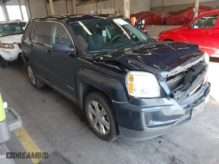2017 GMC Terrain SLE with VIN 2GKALMEK2H6287300, listed as a IAAI auction lot 41783674 with 99,974 mi miles. Bid and sale history available at carsss.com. Image 1.