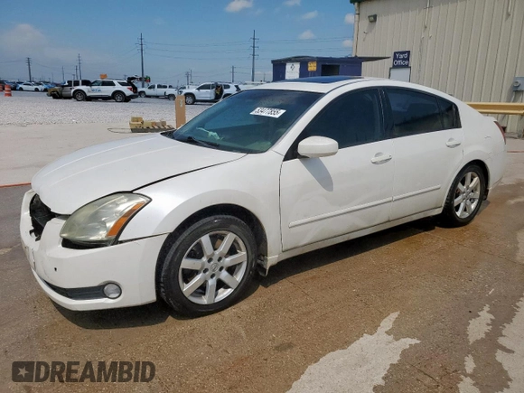 2005 Nissan Maxima 3.5 SL with VIN 1N4BA41E15C871007, listed as a Copart auction lot 53477855 with 166,595 mi miles and Salvage Title. Bid and sale history available at carsss.com. Image 1.